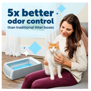 Get Clean Paws with ScoopFree's Litterbox Solution
