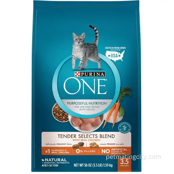 Purina ONE Tender Selects Blend With Real Chicken