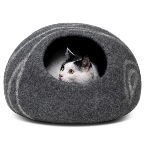 Premium Felt Cat Bed Cave