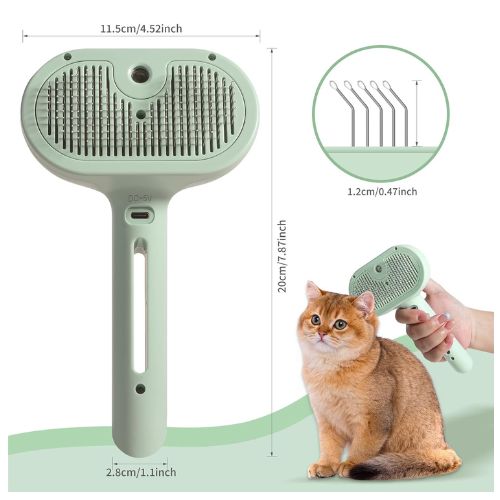 The best hair removal self cleaning cat brush